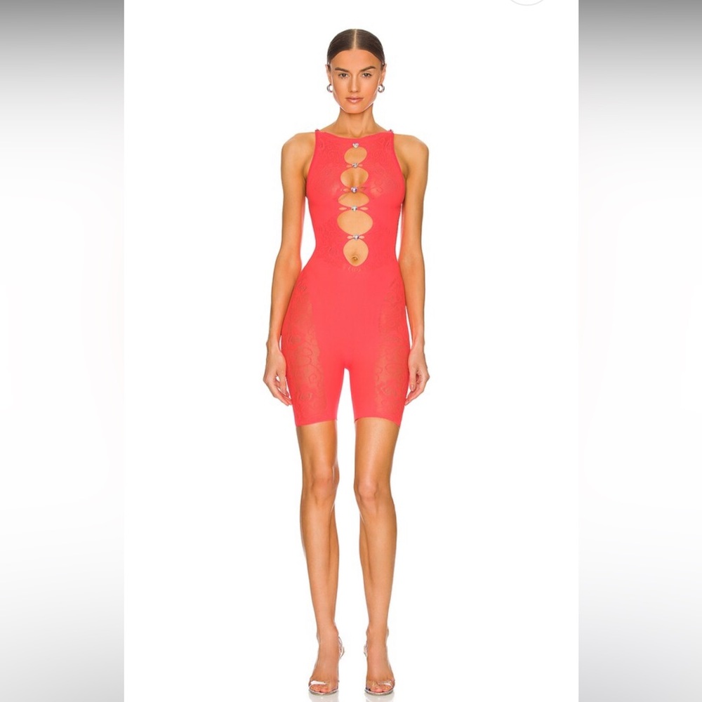 Poster girl Postergirl Jetta Jumpsuit and Gloves Chilli Revolve SSENSE Farfetch